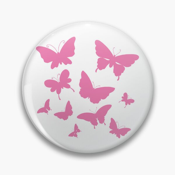 Item preview, Cute Butterfly patterns pink designed and sold by Chaoticzarts.