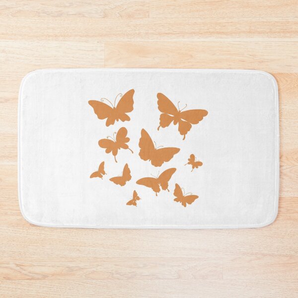 Item preview, Cute Butterfly patterns orange designed and sold by Chaoticzarts.