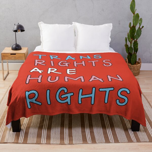 Item preview, Trans Rights are Human Rights Trans Pride designed and sold by ArtliciousHUMAN.