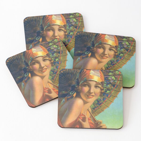 Item preview, 1930's female model with parasol designed and sold by Buckwig.