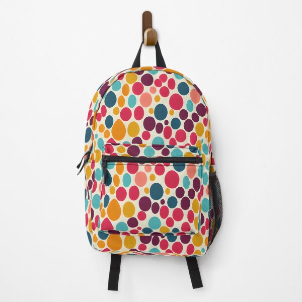 Double Layered Pattern Balloons Backpack