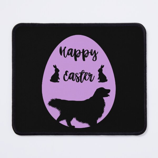 Item preview, Golden Retriever Dog Silhouette in Happy Easter Egg designed and sold by SeasonalDogs.