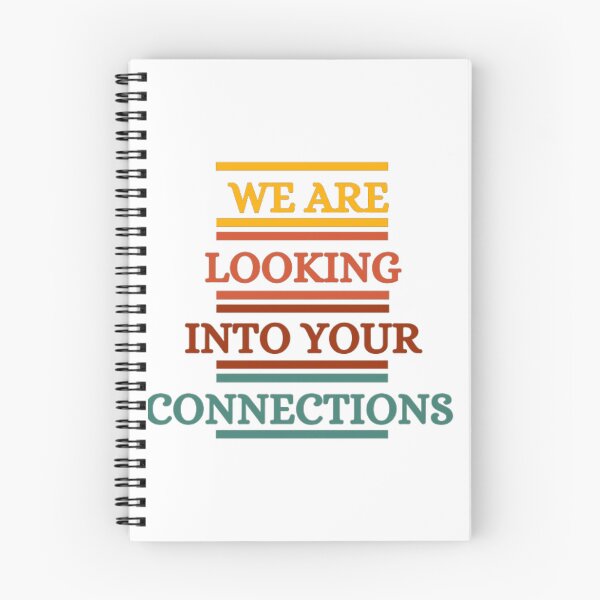 Item preview,  We Are Looking Into Your Connections designed and sold by HOMEDESIGNPRINT.
