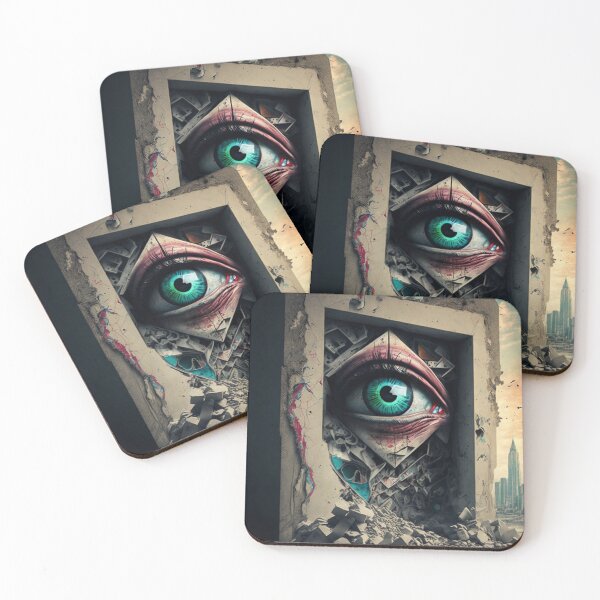 Item preview, Sensation Street Art G-M Designs End of the World Eye designed and sold by G-M-Designs.