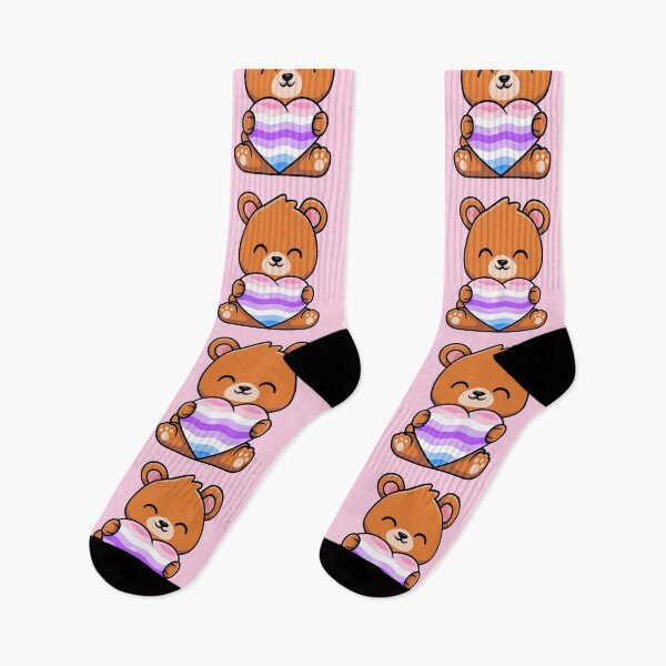 Item preview, Genderfluid Pride Teddy Bear 2 designed and sold by everything4eva.
