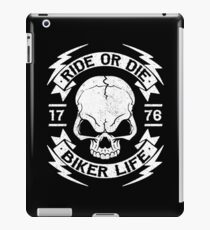 BIKER - RIDE OR DIE - iPad Case/Skin