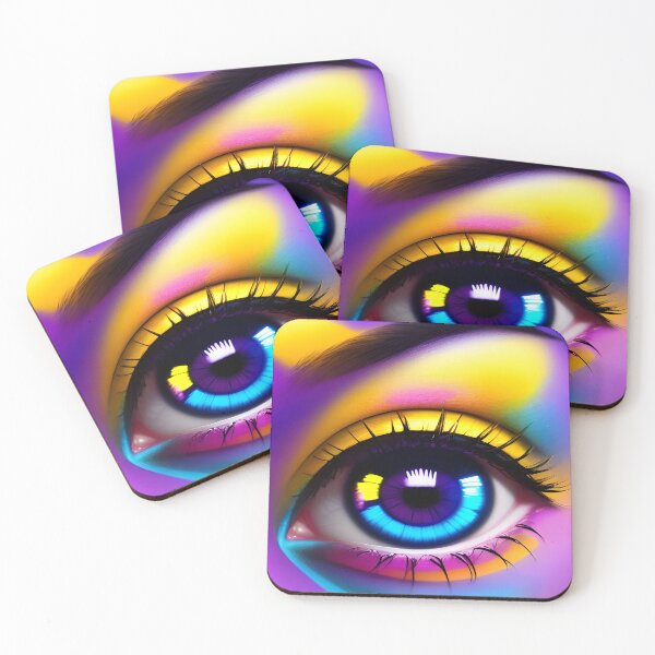 Item preview, Colorful eye designed and sold by Tw1nsAIArt.