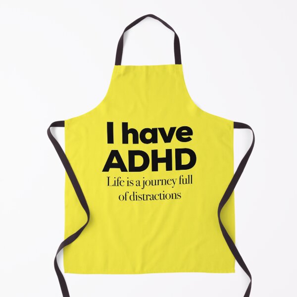 Item preview, Funny ADHD QUOTE - I have ADHD Life’s A Journey Full of Distractions - Attention Deficit HyperActive Disorder | Neurodiversity | Neurodivergent | Neurodiverse designed and sold by MJDezigns.