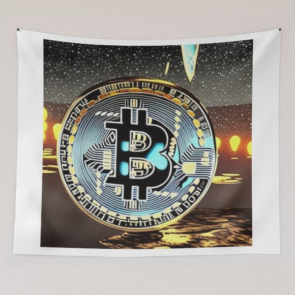 Item preview, BITCOIN TO MOON designed and sold by BAILONART.