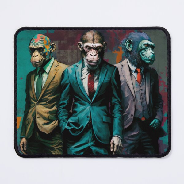 Item preview, Sensation Street Art G-M Designs Banker Monkeys designed and sold by G-M-Designs.