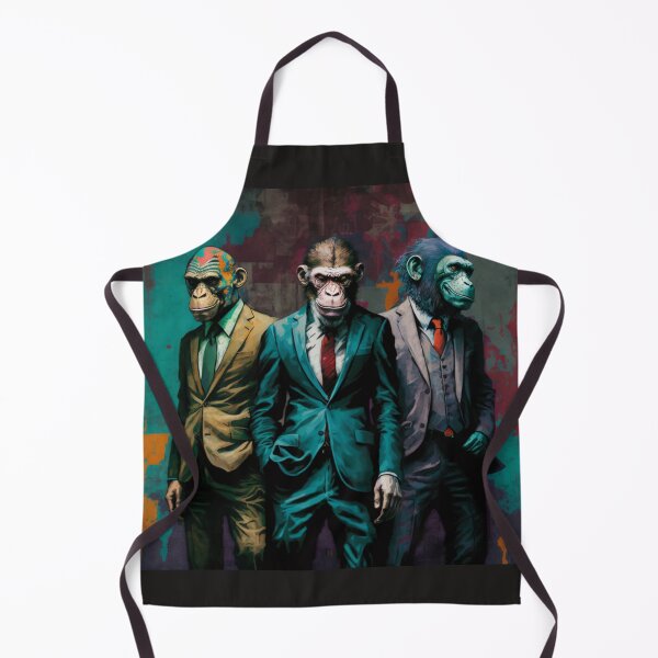 Item preview, Sensation Street Art G-M Designs Banker Monkeys designed and sold by G-M-Designs.