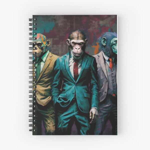 Item preview, Sensation Street Art G-M Designs Banker Monkeys designed and sold by G-M-Designs.