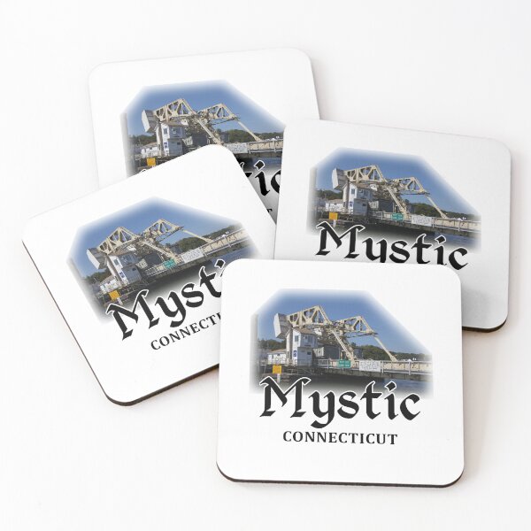 Item preview, Mystic Connecticut - Mystic River Bridge designed and sold by leemcnut.