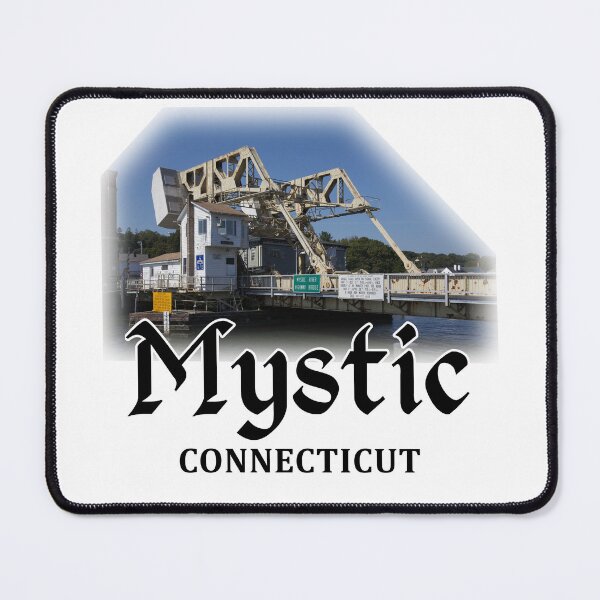 Item preview, Mystic Connecticut - Mystic River Bridge designed and sold by leemcnut.