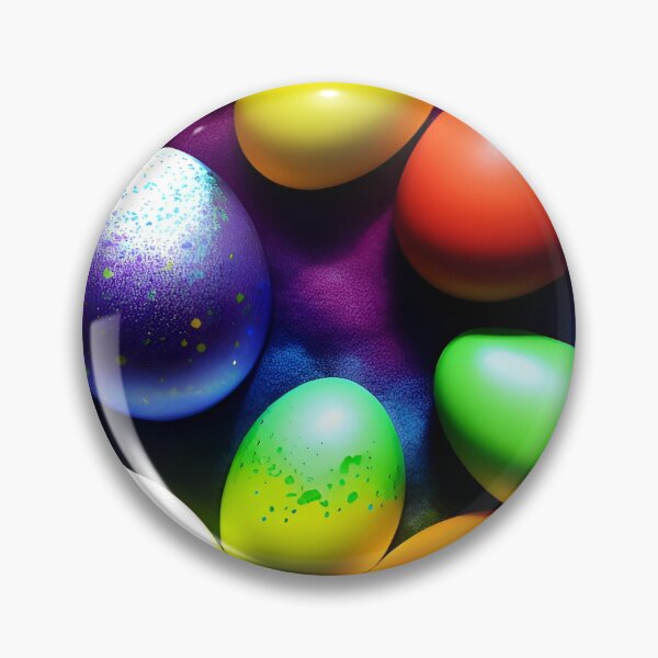 Item preview, Colorful eggs designed and sold by Tw1nsAIArt.
