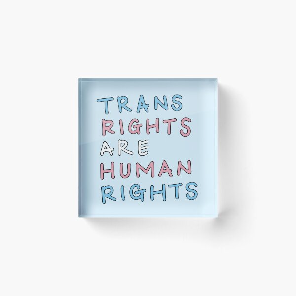 Item preview, Trans Rights are Human Rights Trans Pride designed and sold by ArtliciousHUMAN.