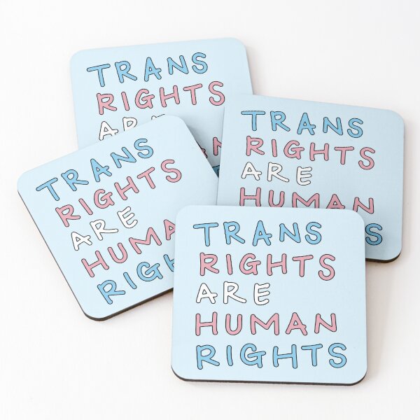 Item preview, Trans Rights are Human Rights Trans Pride designed and sold by ArtliciousHUMAN.