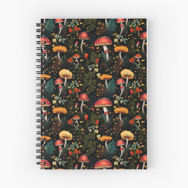 Item preview, Shrooms and Blooms Whimsical Pattern designed and sold by Orianah.