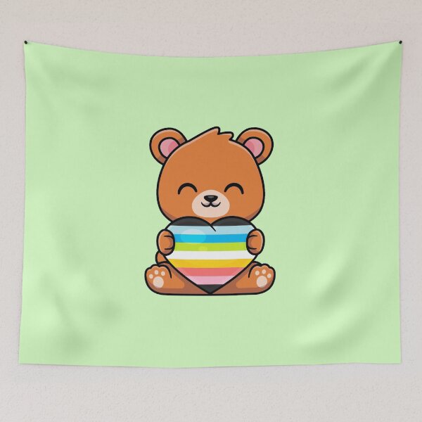 Item preview, Queer Pride Teddy Bear designed and sold by everything4eva.