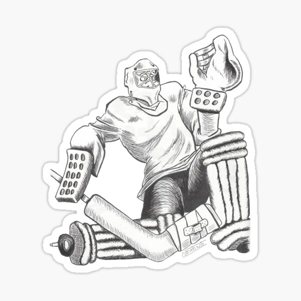 Goalie Sticker