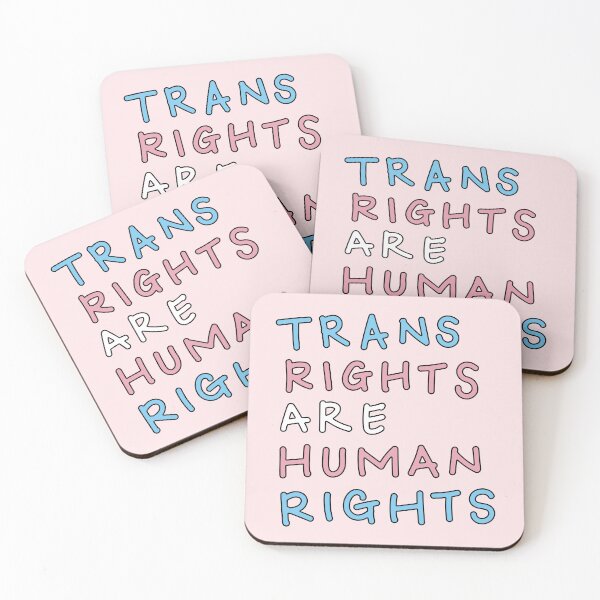Item preview, Trans Rights are Human Rights Trans Pride designed and sold by ArtliciousHUMAN.