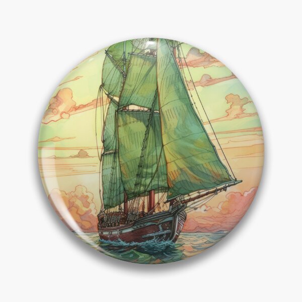 Item preview, Solitude at Sea: A Small Boat in the Vast Ocean designed and sold by Crystal Heaven.