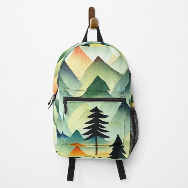 Item preview, Trees and Mountains - quiet peace designed and sold by Piotrek0001.
