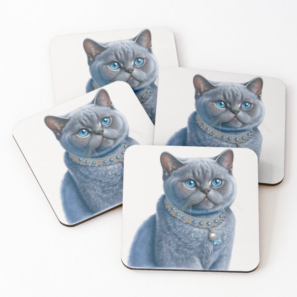 Item preview, British Blue Shorthair Sketch designed and sold by Nocturne  Paws.