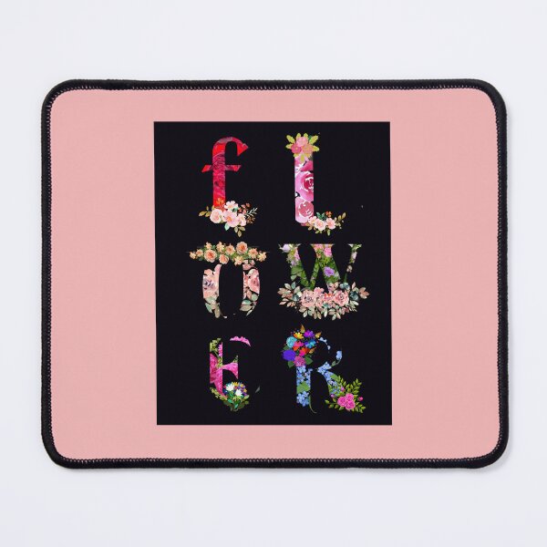 Item preview, flower font designed and sold by KomalArteShop.