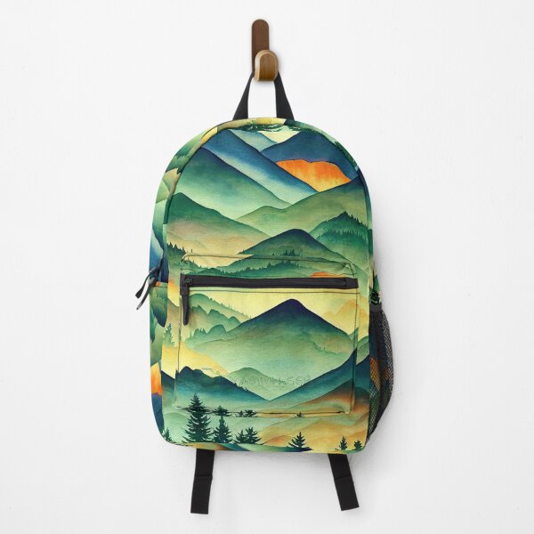 Item preview, Trees and Mountains - quiet peace designed and sold by Piotrek0001.
