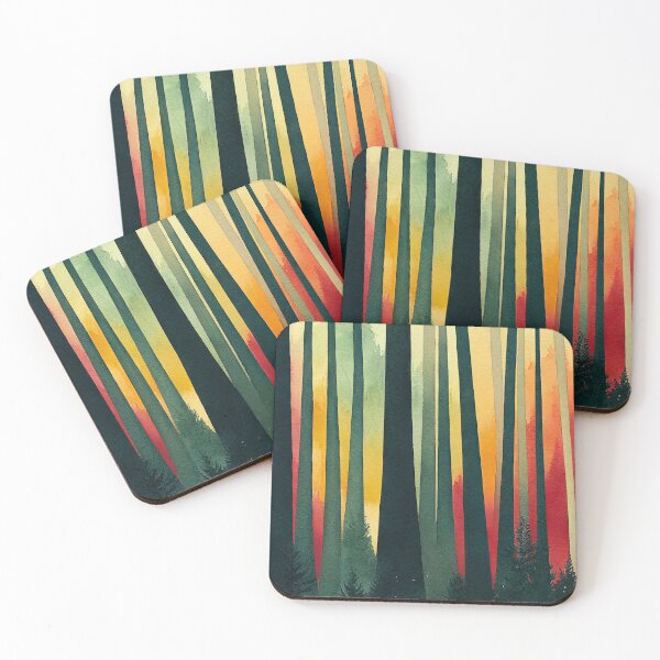 Item preview, Trees and Mountains - quiet peace designed and sold by Piotrek0001.