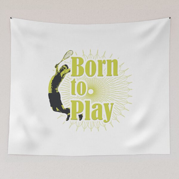Item preview, Born To Play Tennis designed and sold by nunigifts.