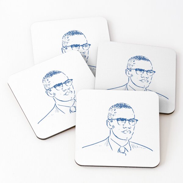 Item preview, Malcolm X designed and sold by Gentle40Winks.