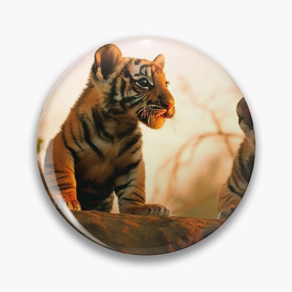 Item preview, Three Cute Tiger cubs designed and sold by Karen Roach.