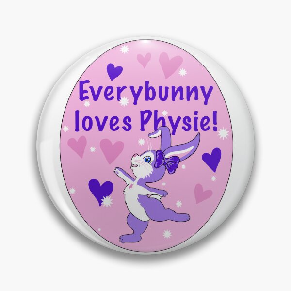 Item preview, Everybunny loves Physie (pink) designed and sold by JustPhysie.