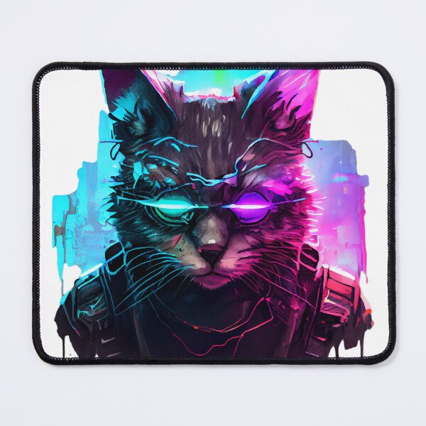 Item preview, Cyber Cat designed and sold by WBlackthorne.
