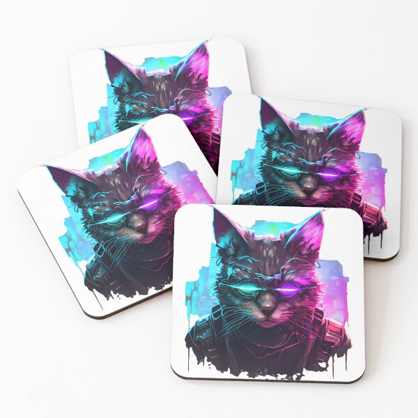 Item preview, Cyber Cat designed and sold by WBlackthorne.
