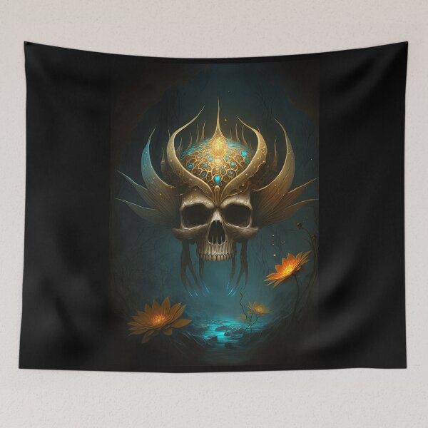 Item preview, Skull Art #671 designed and sold by SkullsClubhouse.