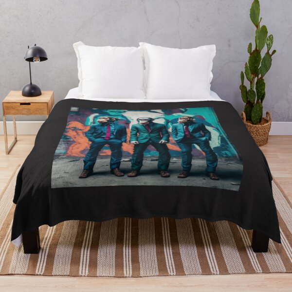 Item preview, Sensation Street Art G-M Designs three human monkeys in a suit designed and sold by G-M-Designs.
