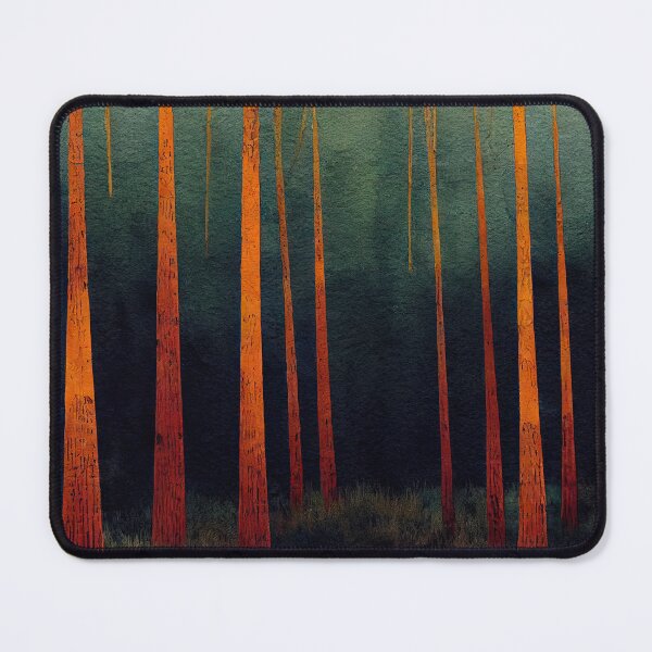 Item preview, Trees and Mountains - quiet peace designed and sold by Piotrek0001.