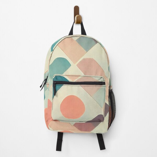 Item preview, Background in 60s, 70s, 80s style. Wallpaper or poster blank. Geometric pattern designed and sold by anytka.