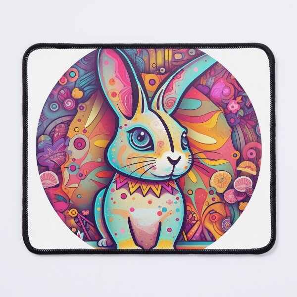 Item preview, Pyschedelic Bunny designed and sold by Funimages.