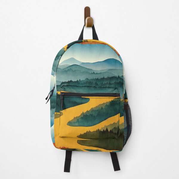 Item preview, Trees and Mountains - quiet peace designed and sold by Piotrek0001.