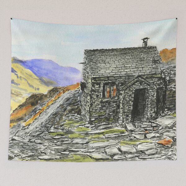 Item preview, Dubs Bothy within Honister Slate Mine estate in the English Lake District designed and sold by LymphomaLass.