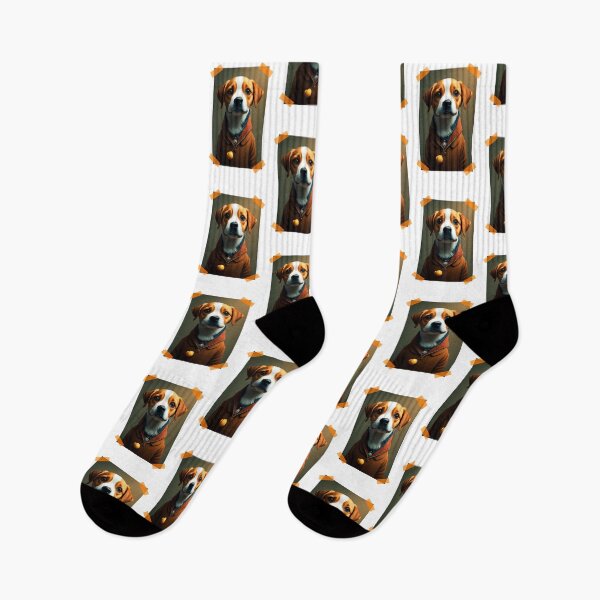 Item preview, image of dog and tape designed and sold by PsychoLifestyle.