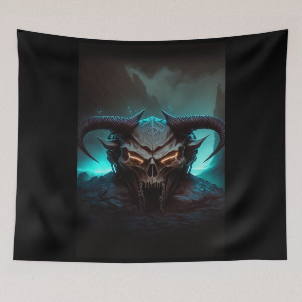 Item preview, Skull Art #683 designed and sold by SkullsClubhouse.