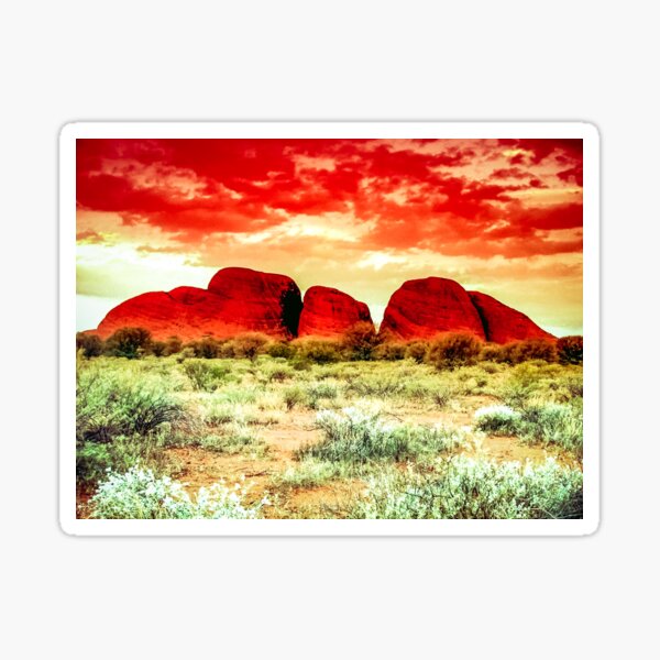 Item preview, Kata Tjuta the Olgas sunset designed and sold by PhotographicAl.