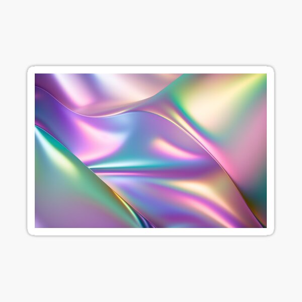 Holographic Texture. Pearlescent Background. Blue Soft Gradient. Iridescent  Gradient. Rainbow Paper. Neon Shapes. Cosmos Fluid. Metal Creative  Illustration. Purple Holographic Texture Stock Vector