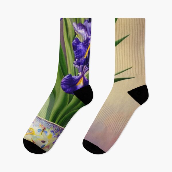Item preview,  Irises Painting - Visual Art Form  designed and sold by HOMEDESIGNPRINT.