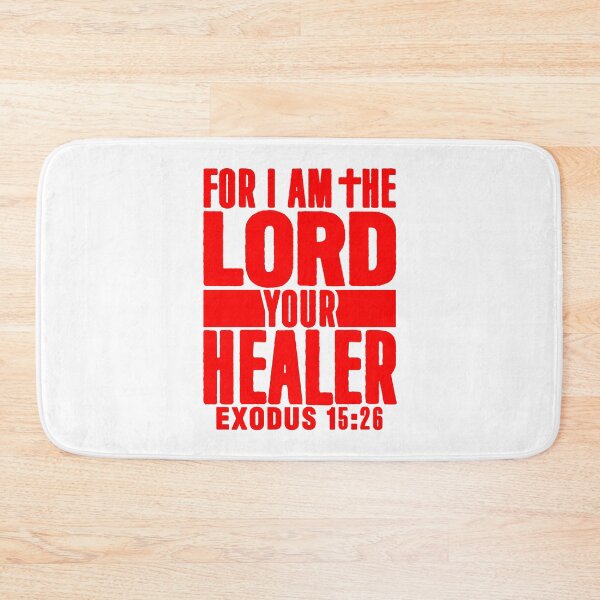 Item preview, Exodus 15:26 For I Am The LORD Your Healer designed and sold by plushism.